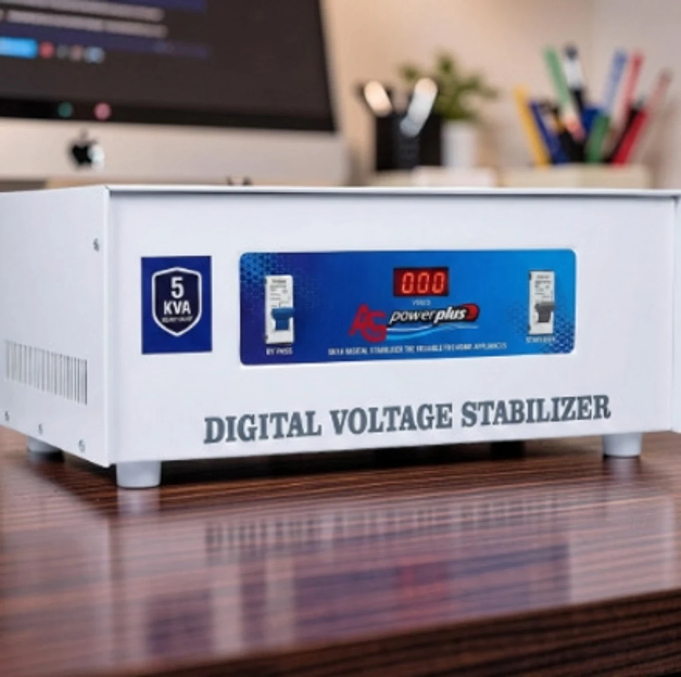 AG power plus Automatic 5KVA Voltage Stabilizer | Wide Range 90V–300V