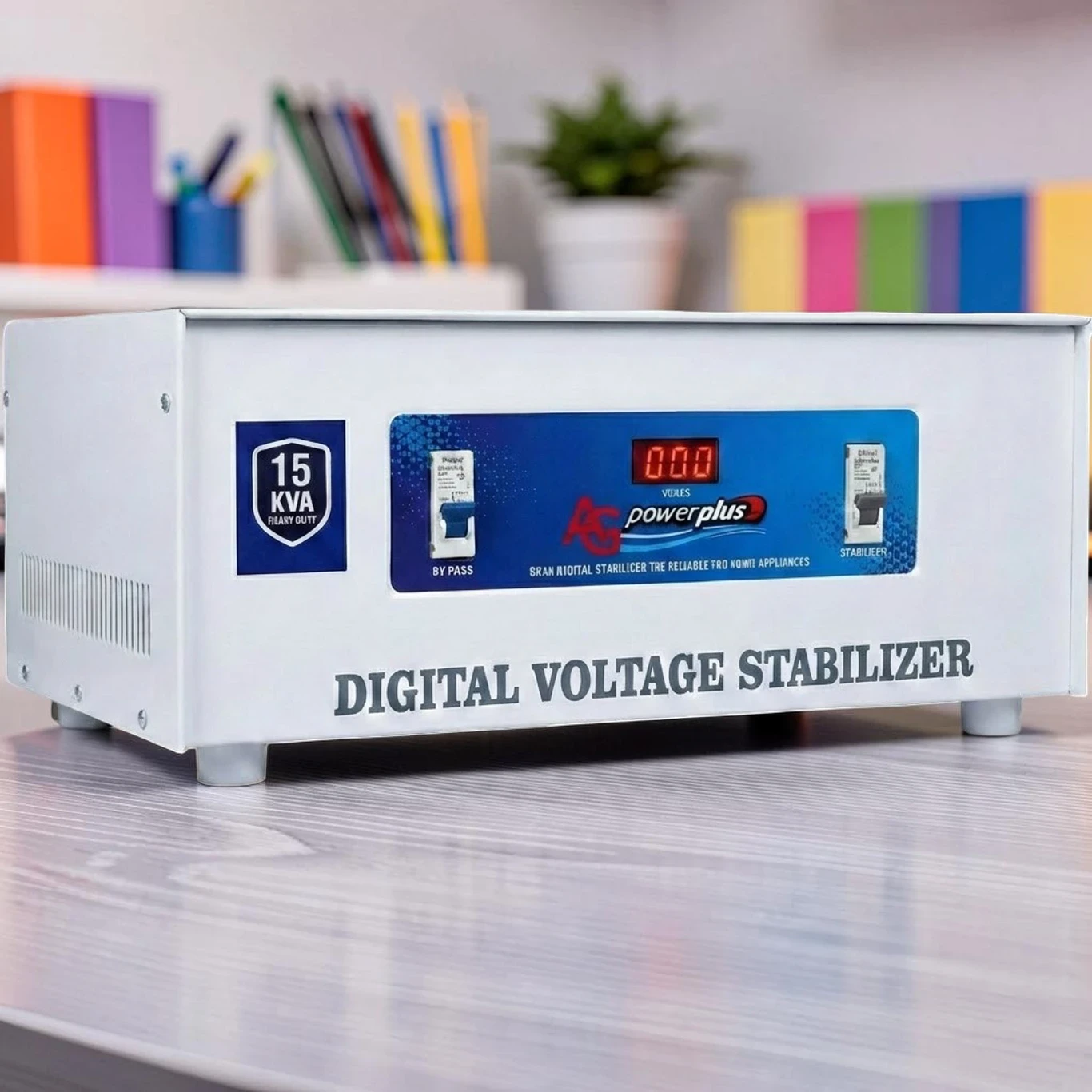 AG Power Plus 15kVA Full Copper Mainline Voltage Stabilizer(90v-300v)